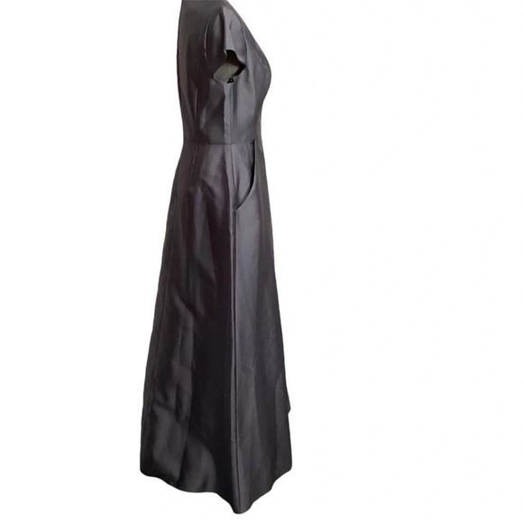 Alfred Sung gown womens SZ 10  sateen bridesmaids prom elegant classic f… - Picture 4 of 12